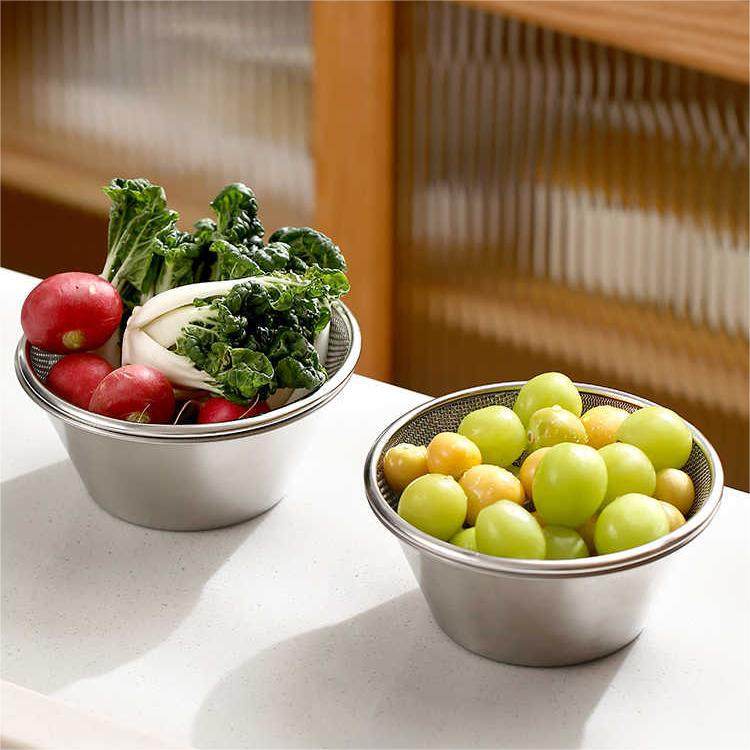 304不锈钢沥水篮果篮双层淘米小号洗菜篮过滤打蛋家用厨房,餐饮具,洗菜盆/沥水篮/漏水筛,淘宝优惠券,粉丝福利购,淘宝优惠卷