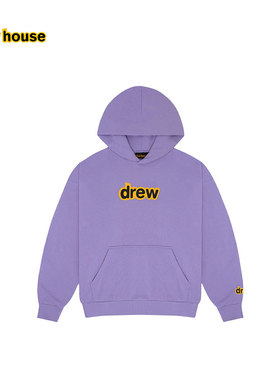 drew house secret字母拉绒宽松连帽卫衣男女同款