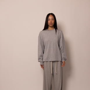 男女同款 drew T恤25新品 basics素感轻量长袖 house
