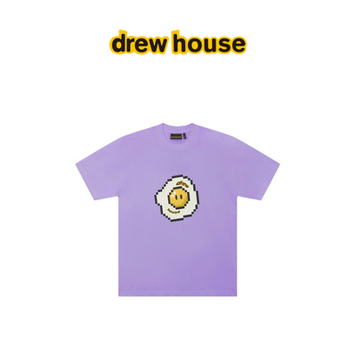 drewhouse纯棉笑脸短袖T恤