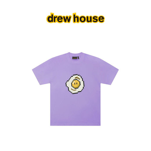 drewhouse纯棉笑脸短袖T恤