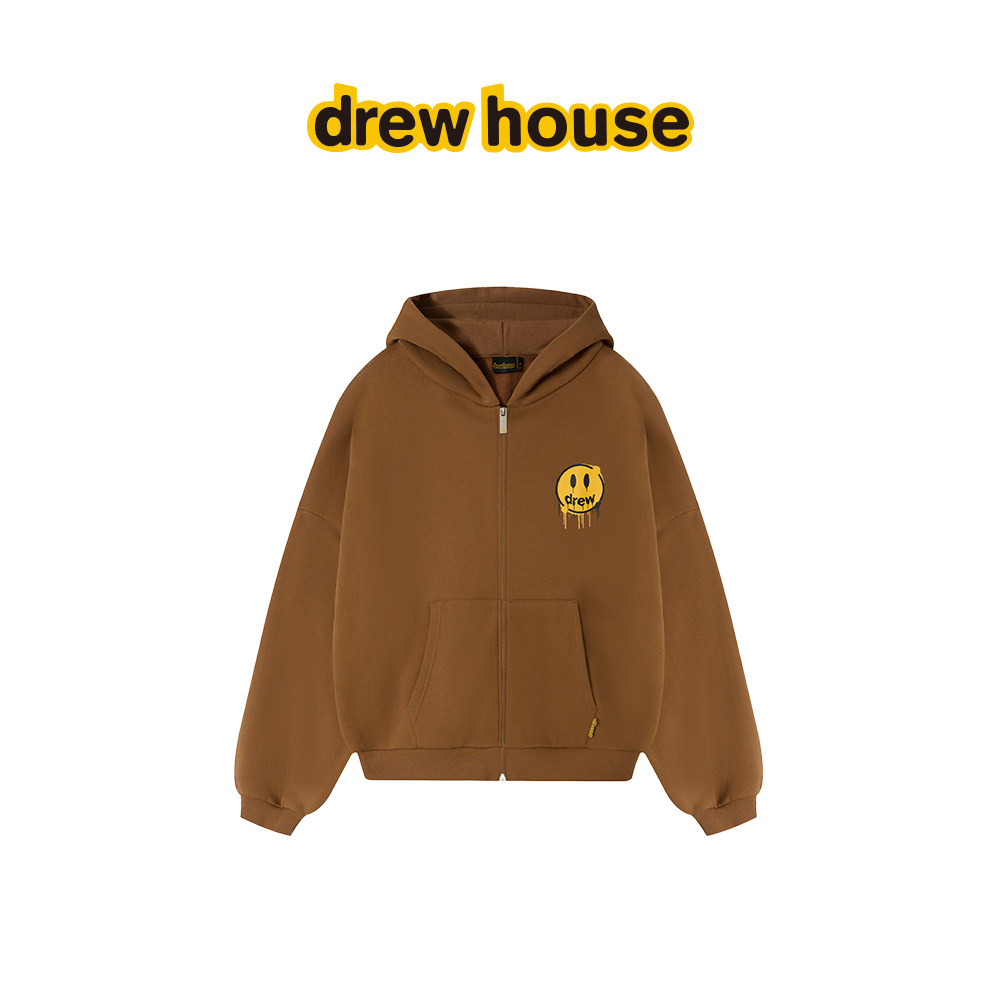 drewhouse泼墨笑脸连帽开衫图片