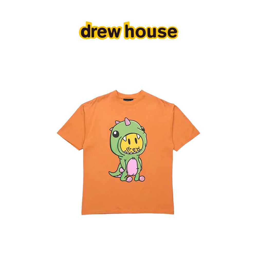 drew house dinodrew恐龙图案短袖T恤男女同款
