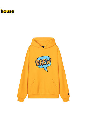 drew house drew对话泡泡连帽卫衣