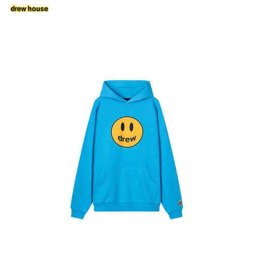 drewhouse笑脸图案连帽宽松卫衣