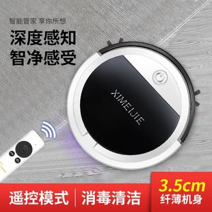 家用遥控消毒清洁机扫拖吸三合一充电吸尘器 智能扫地机器人