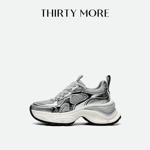 复古厚底休闲鞋THIRTYMORE百搭