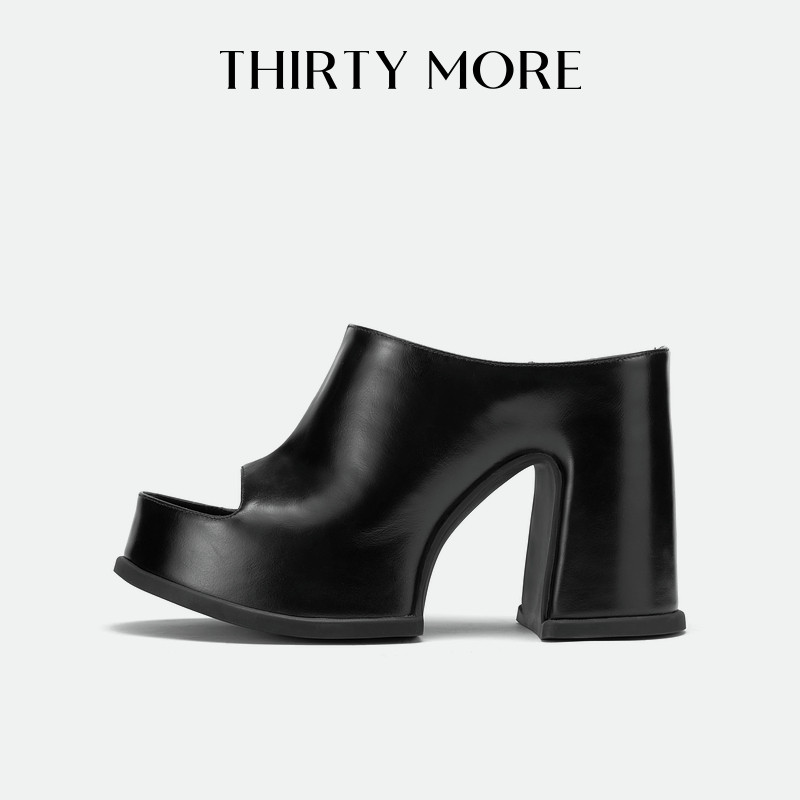 【大女主】Thirty More气质凉拖鞋女2026夏季新款外穿性感高跟鞋,女鞋,其他拖鞋,淘宝优惠券,粉丝福利购,淘宝优惠卷