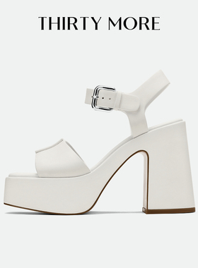 【女王陛下】Thirty More高跟外穿百搭鞋女2026夏季新款气质凉鞋