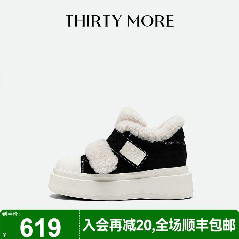 冬季休闲鞋THIRTYMORE魔术贴