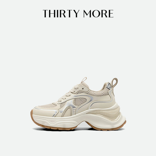 复古厚底休闲鞋THIRTYMORE百搭