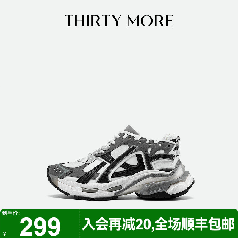 厚底休闲鞋THIRTYMORE复古