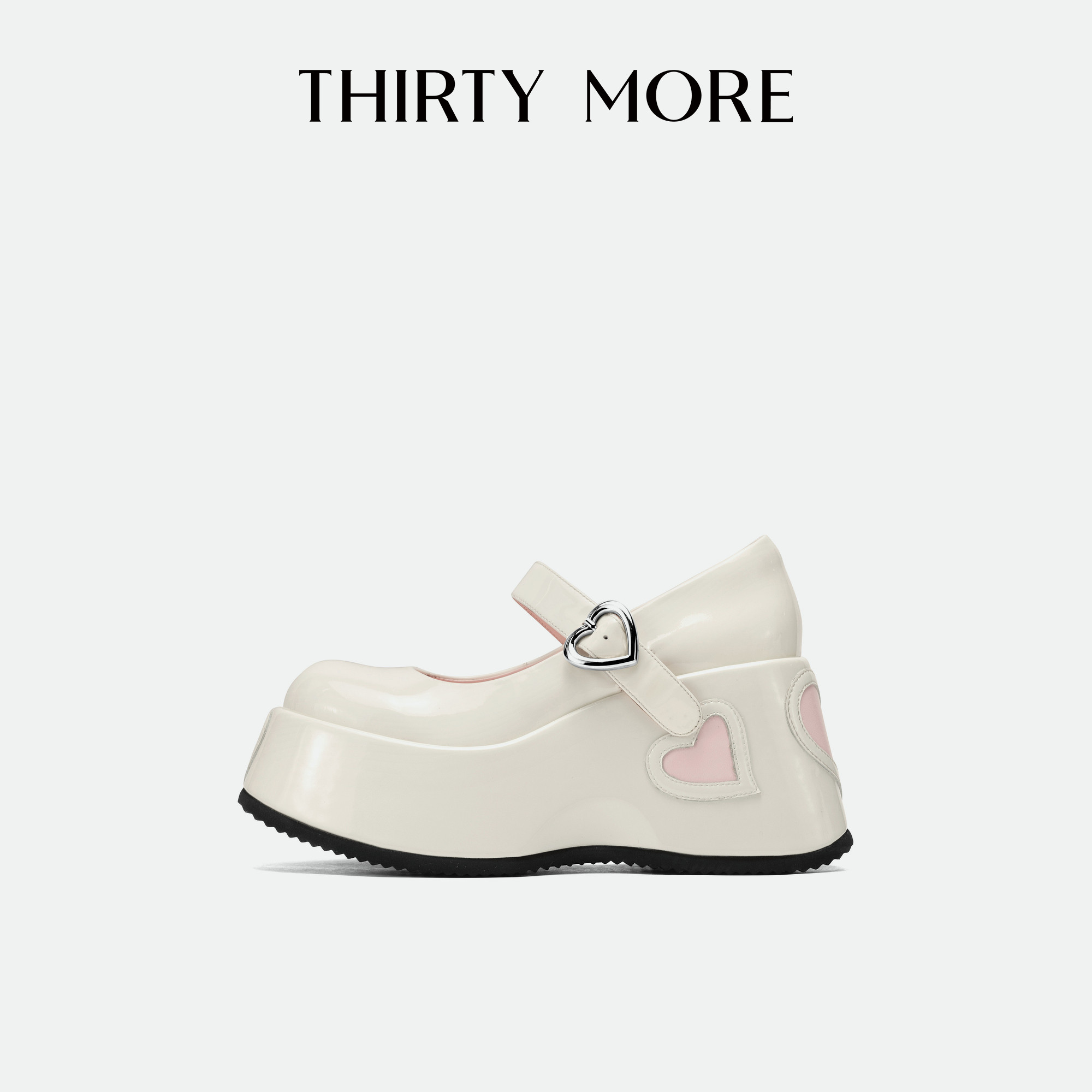 【心语星愿】Thirty More厚底玛丽珍鞋女2026春夏新款复古单鞋女