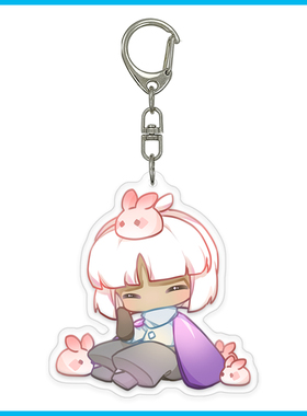 光遇SKY学生头周边钥匙扣小挂件挂饰书包饰品diy手办公仔玩偶礼物