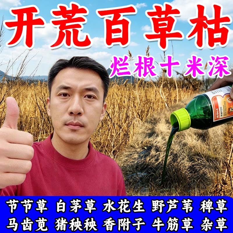 十年不长草正品除草烂根剂