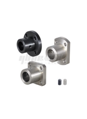 圆法兰导向轴支架GBC02 GBC06座置物架安装通孔加厚固定底座钢制