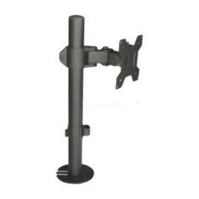 替代立式支撑 NHD02 单臂 黑色 显示器支架 锁孔穿孔 现货