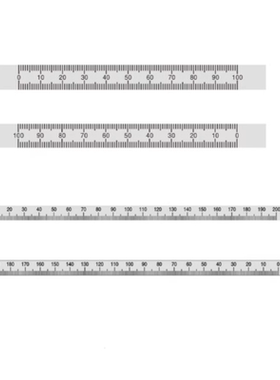 刻度尺 MEPLH/MEPLSH/MEPL/MEPLS/MEPRH/MEPRSH-100 200 300 600