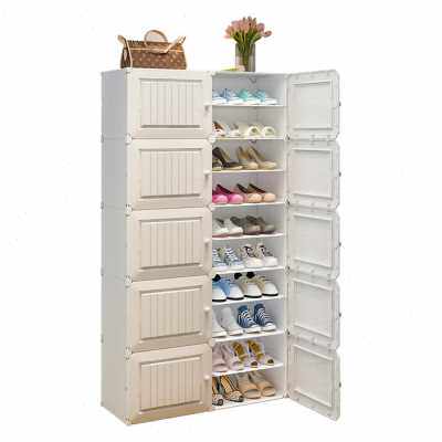 鞋柜家用门口新款2022爆款多层新款塑料防晒阳台外大容量收纳鞋架