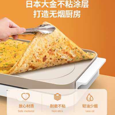 COYA聚嗨多功能料理锅聚嗨烤肉盘家用电烧烤火锅电烤炉分体松树下