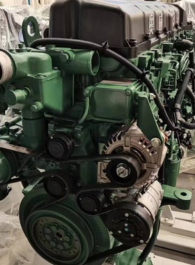 一汽 锡柴 420马力 发动机 奥威11升 CA6DM2-42E3F 柴油机 凸机