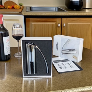 红酒开瓶器家用高档手动葡萄酒创意开酒器套装商用启瓶器高级质感