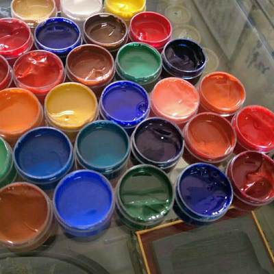 科达传统中国画颜料33色25g膏状矿物质国画颜料 天然工笔写意颜料