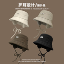 渔夫帽女2025新款 加绒保暖棉帽子男户外骑行防风护耳雷锋帽 秋冬季