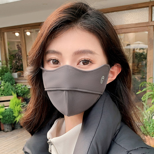 3D立体加厚保暖骑车防风口罩