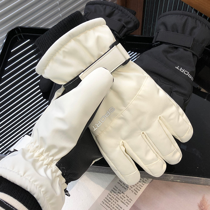团蕉滑雪手套男女可触屏保暖防风