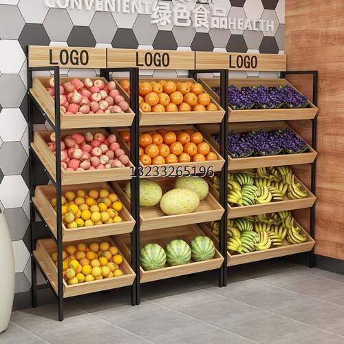 水果架货架多层展示架红酒架蛋糕架生鲜超市果蔬架展示架落地