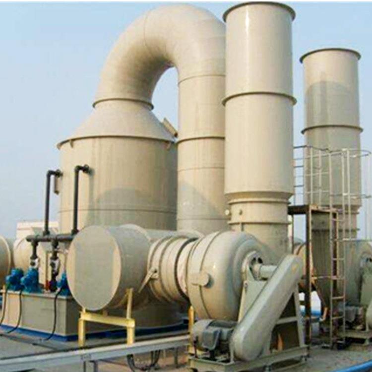 生物除臭pp喷淋塔尘酸雾洗涤净化塔工业用酸雾废气处理设备喷淋塔