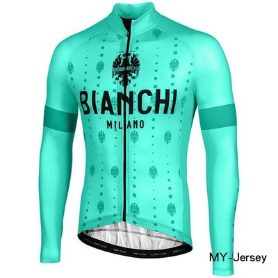 2021年新款Bianchi 比安奇公路车秋冬款长袖骑行服背带长裤男女款