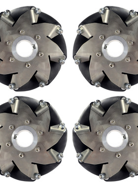 152mm不锈钢万向轮4个（载重150kg）麦克纳姆轮14156S