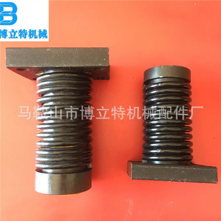 孔距105x95 压料油缸 高220 液压剪板机配件压脚 30x2500