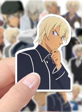 【安室透】24张名侦探柯南降谷零高颜值动漫周边防水手账手机贴纸