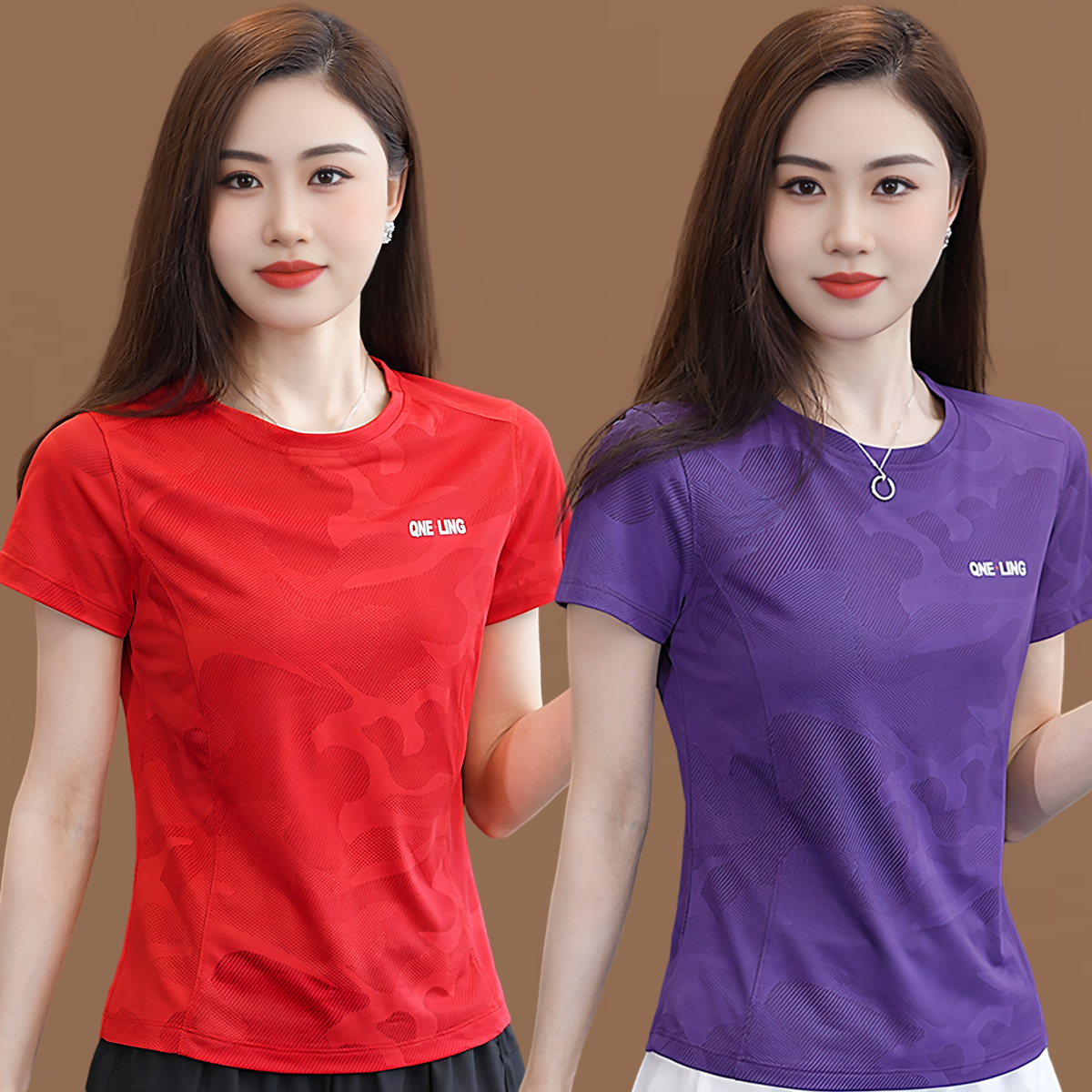 2025冰丝套装女士夏季新款薄款跑