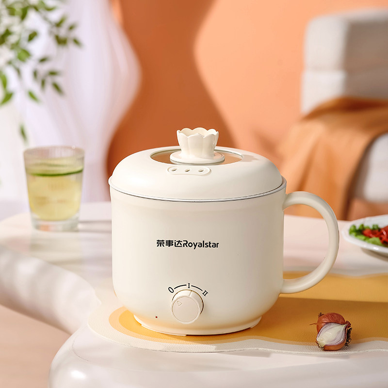 荣事达电煮锅宿舍学生锅家用多功能一体小型煮饭炒菜电锅电热火锅,厨房电器,电煮锅,淘宝优惠券,粉丝福利购,淘宝优惠卷