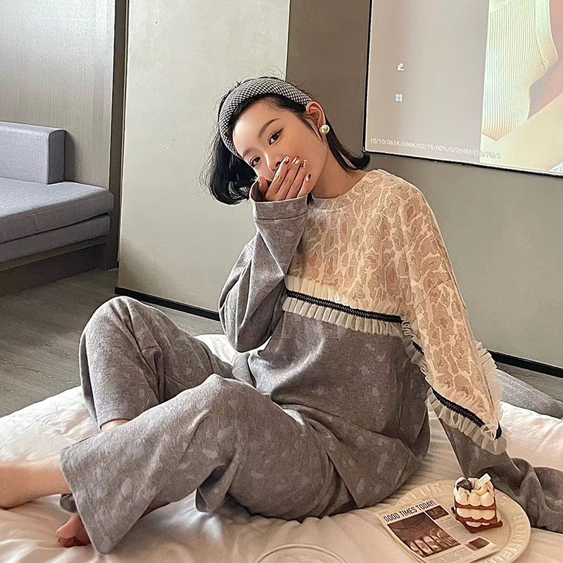 维安花密【漫野碎花】法式碎花睡衣女纯棉小吊带俩件套家居服