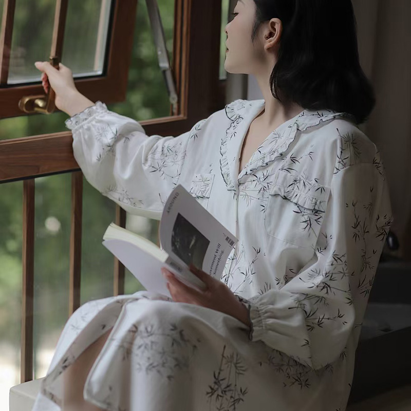 维安花密2025新款睡衣女春秋款