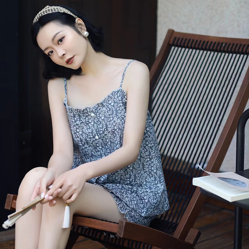 系列款家居服维安花密2024