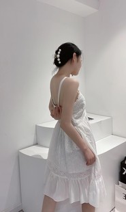 维安花密23年新款春秋款睡衣长袖丝绵甜美刺绣娃娃领宫廷风家居服