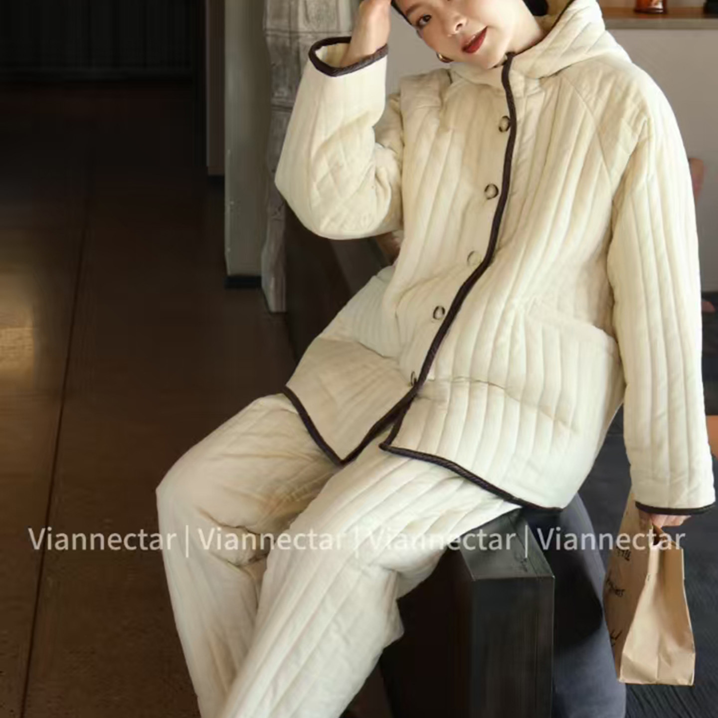 viannectar云朵慕斯睡衣套装