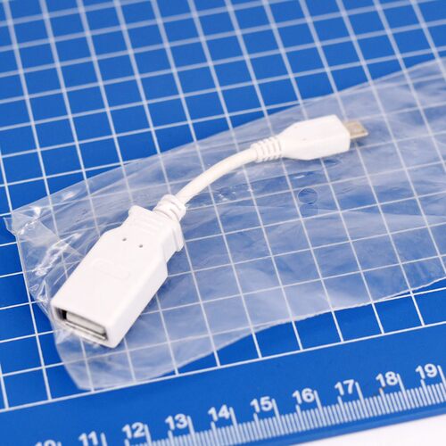 安卓otg转接线micro usb v8 usb手机数据线OTG转接头转U盘 带编织