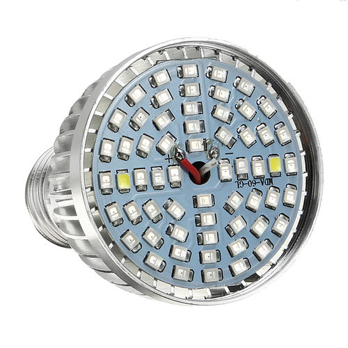 植物生长补光灯泡 AC85­265V 单个60w (40红+14蓝 +2IR+2UV+2白)
