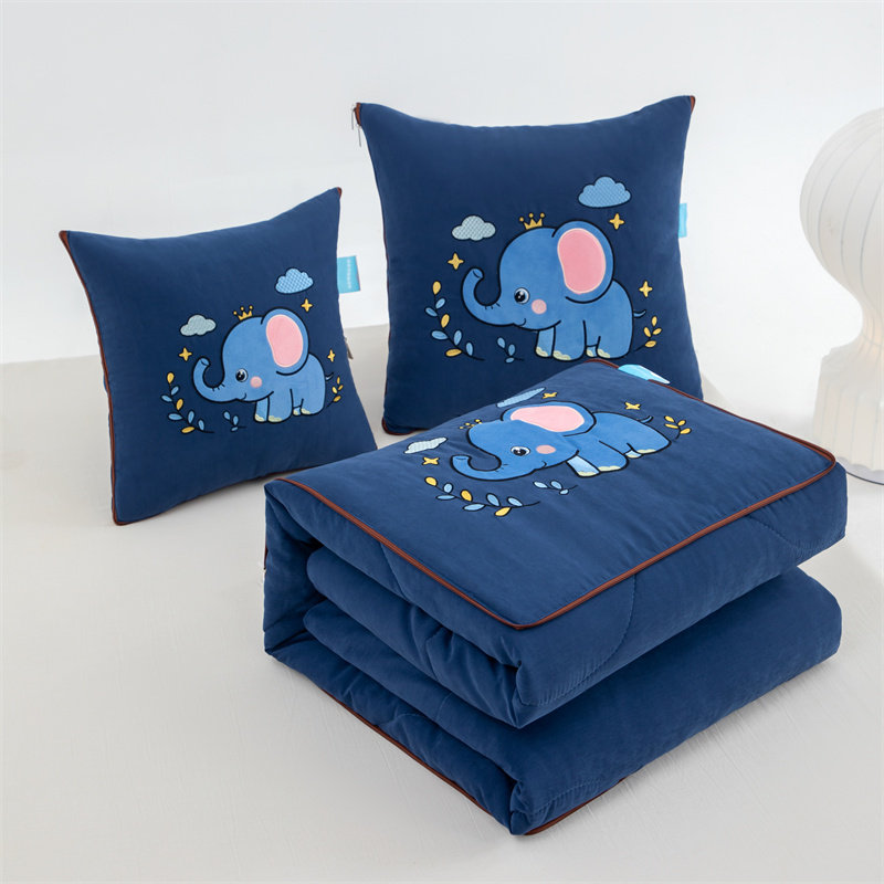 车载抱枕被子两用高档多功能靠垫被沙发靠枕午睡空调枕头被可折叠