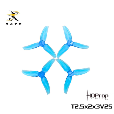 HQProp T2.5X2X3V2S （2正2反）2.5寸穿越机螺旋桨叶 s25机架桨叶