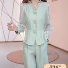 小香风时尚套装女2025年春夏新款气质名媛洋气高档显瘦遮肚两件套