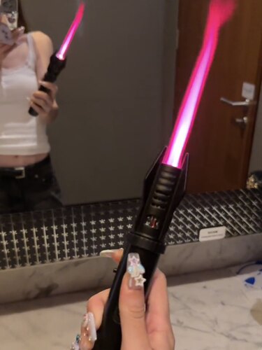 网红权杖光剑防风打火机焊枪