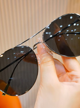 BULLE DE SAVON开车防紫外线双梁飞行员墨镜复古潮流太阳眼镜框架